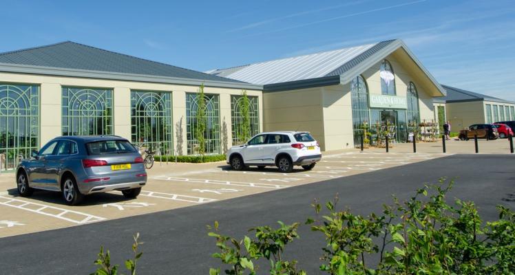 The blue clearance diamond garden centre